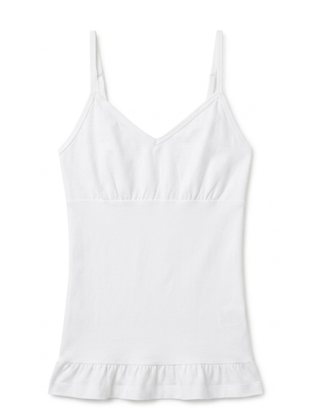 Skinnygirl Women's White Tank Top Cami Shaper, Size Large